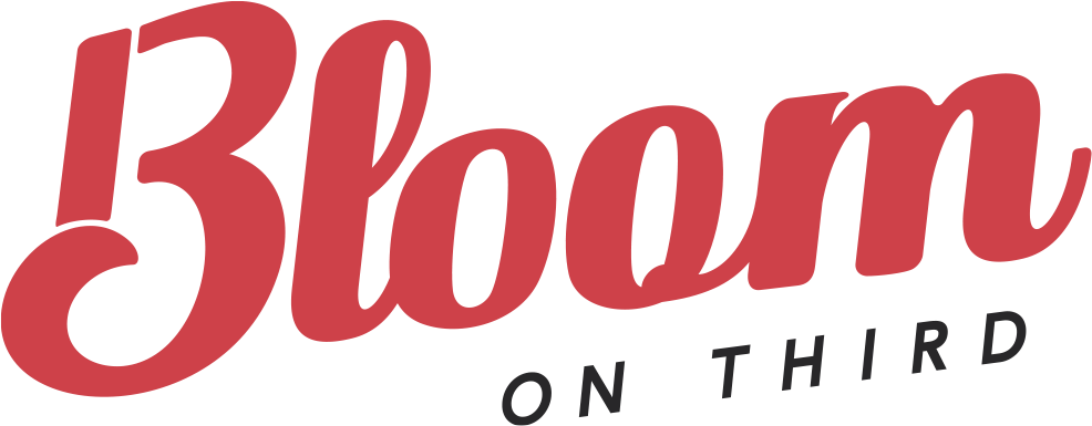 Bloom on Third logo Bloom on Third logo