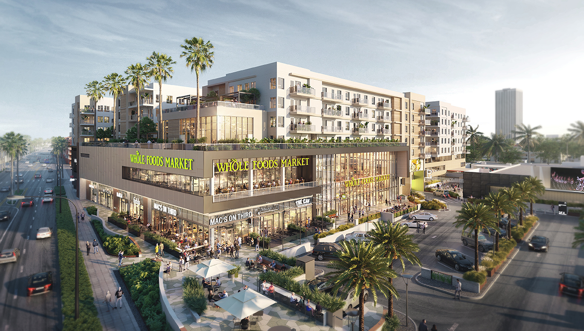 Rendering of Whole Foods Market at Bloom on Third
